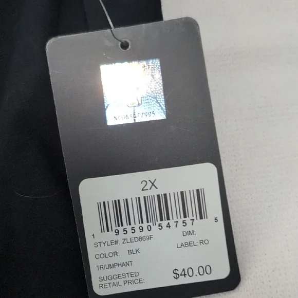 NBA Black Long Sleeve Tee with Crew Neck - Picture 7 of 11